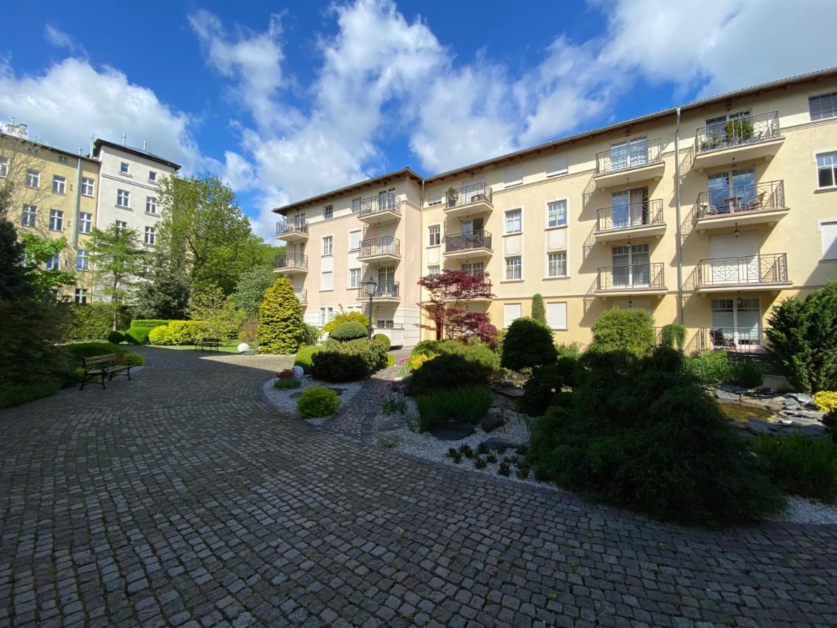 Sanhaus Apartments - Patio Mare - Apartament Z Balkonem I Parkingiem W Centrum Zoppot Exterior foto